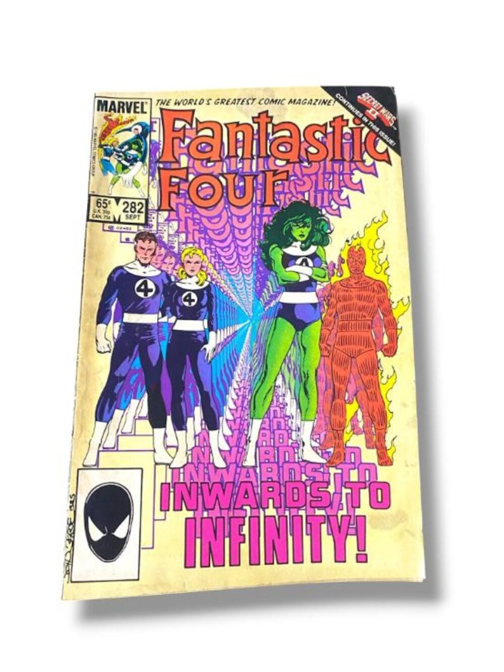 VINTAGE -Fantastic Four #282 (1985) - She-Hulk